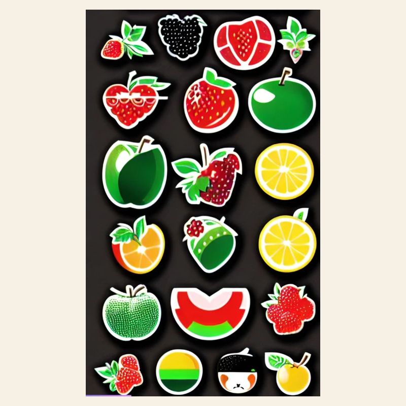 Fruitz Stickers