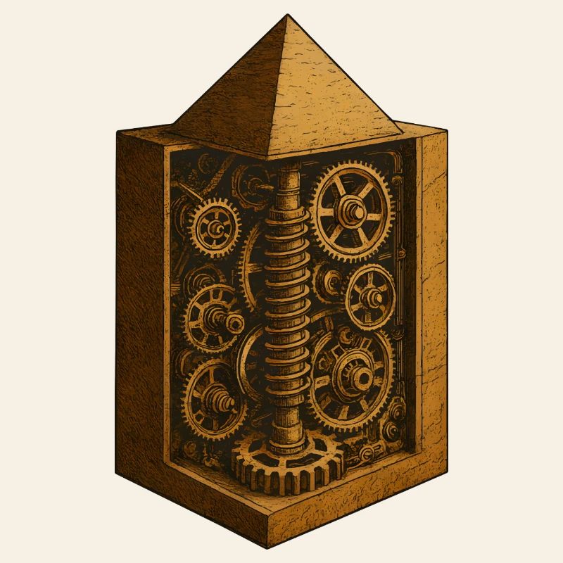Pyramide de Khéphren | Art du mécanisme d’engrenage ancien