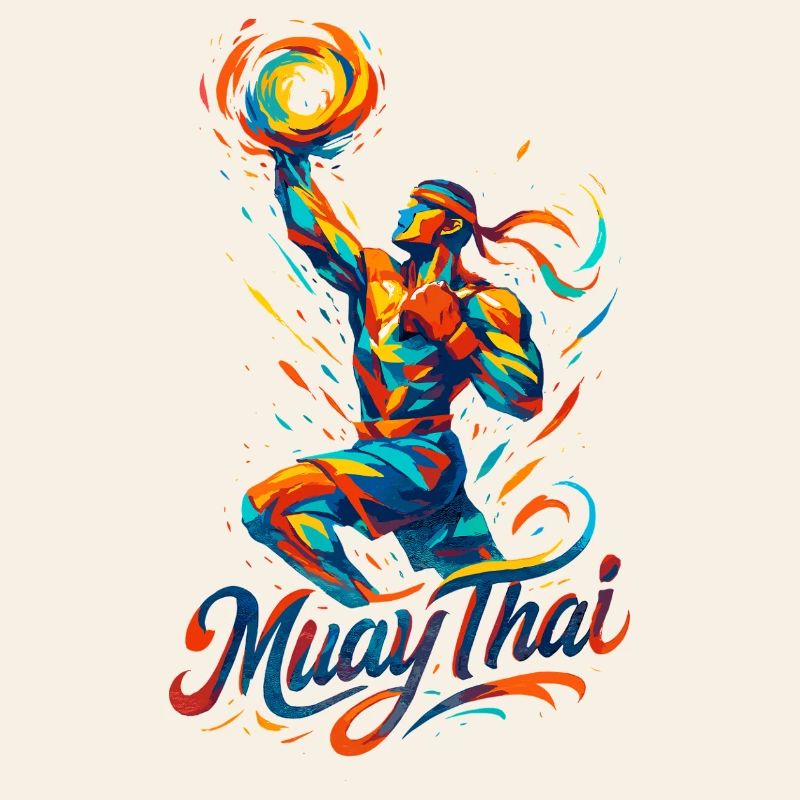 Muay Thai Boxe Kickboxing Boxer Cadeau