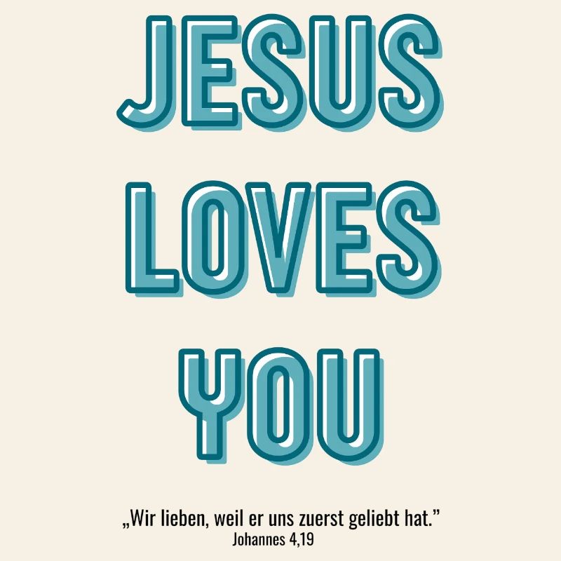 Jésus t’aime en script 3D