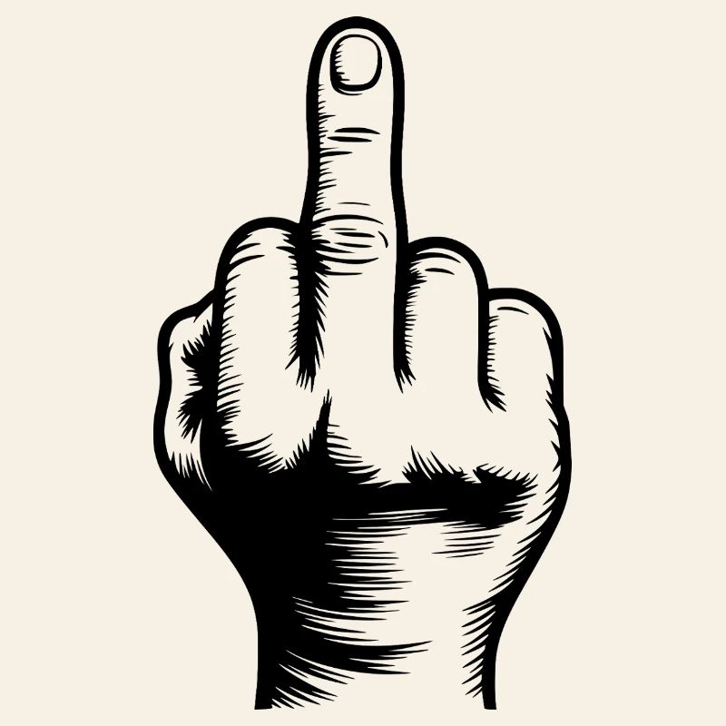 Mittelfinger