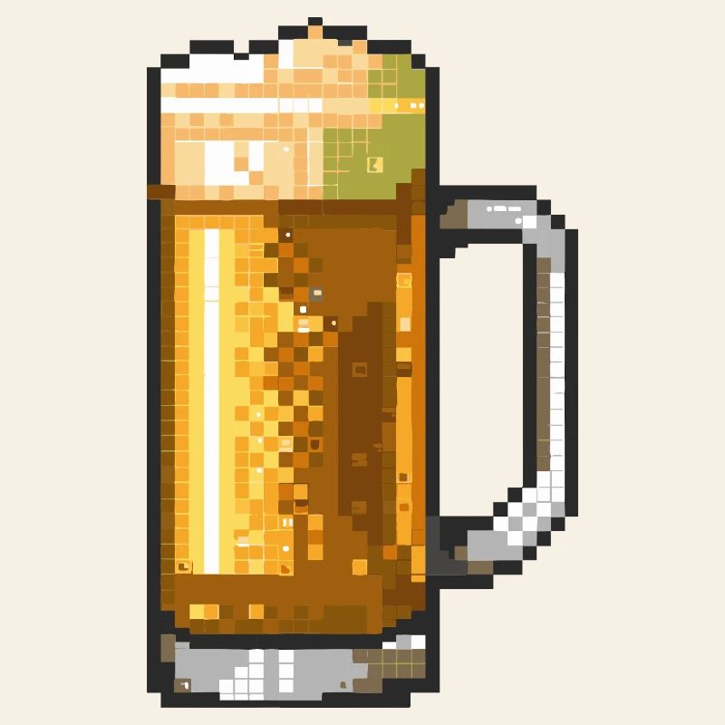 Beer Mug Pixel Art