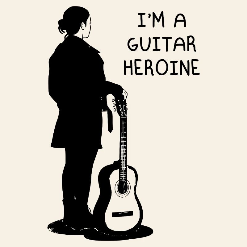 Ich bin eine Gitarrenheldin