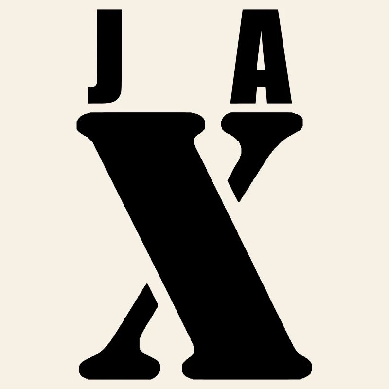 Jax – First Name Design | Minimal Typography