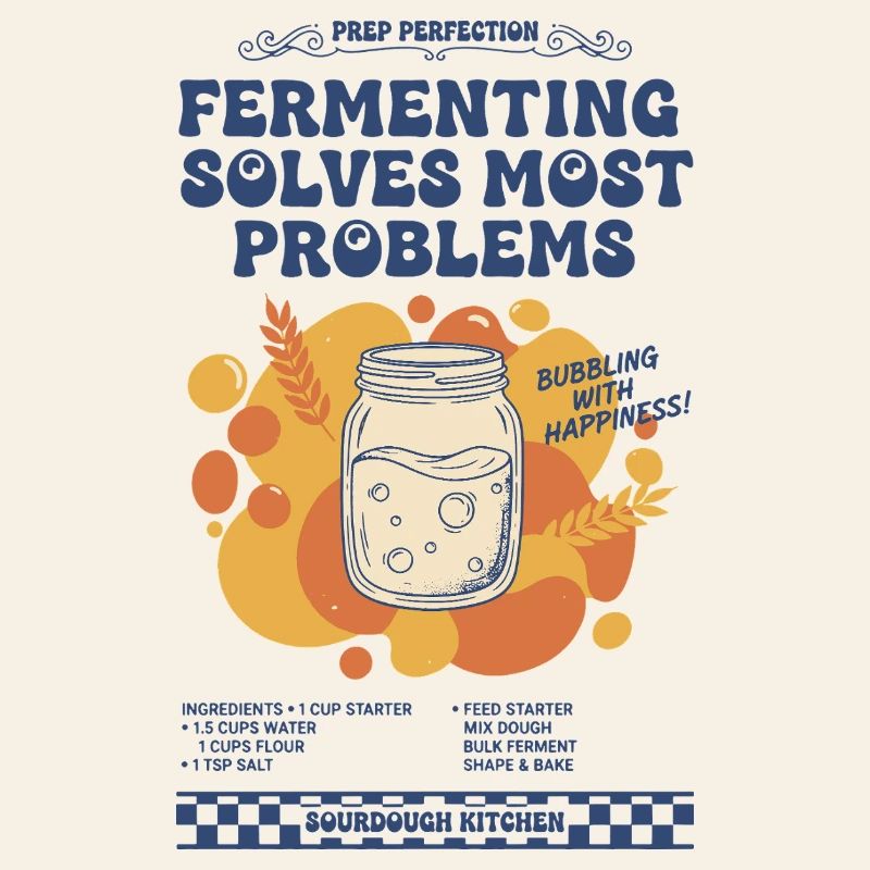 sourdough Fermenting Solves Most Problems bread