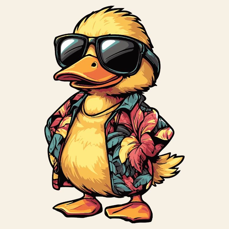 Duck Comic Holiday