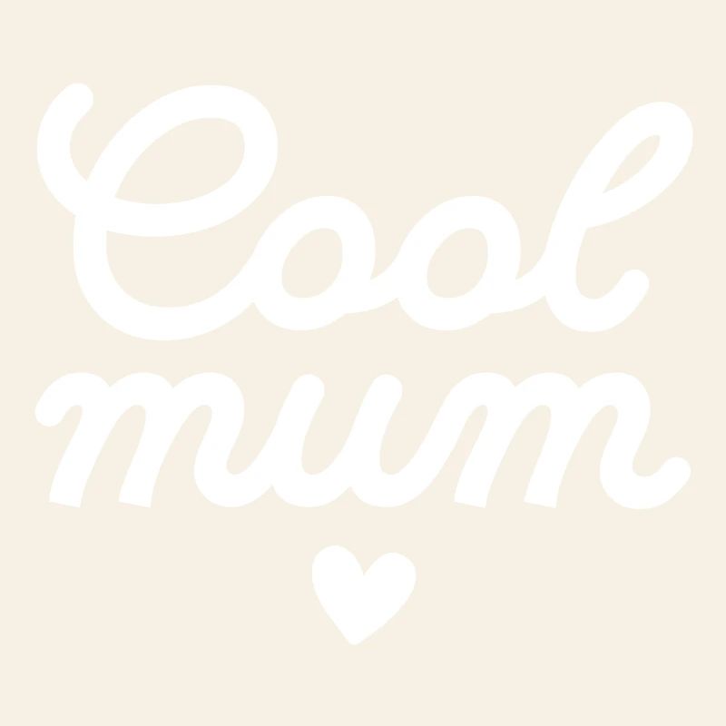 Conception de typographie sincère pour la fête des mères