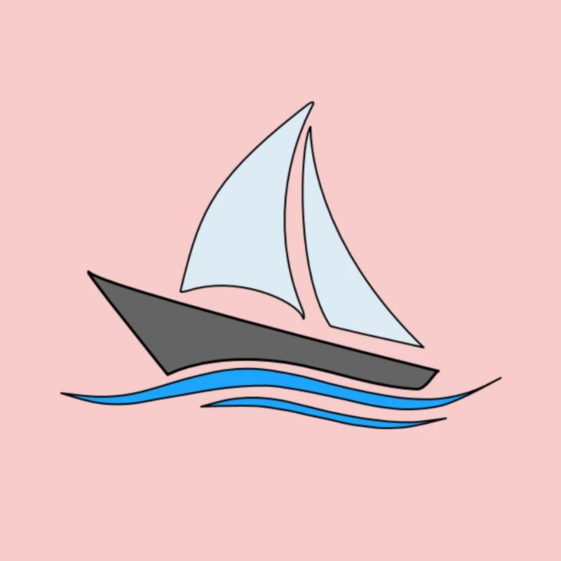 Schiff auf hoher See