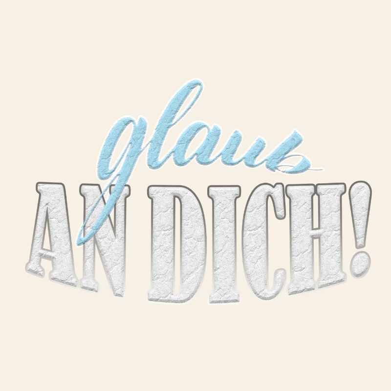 Croyez en vous ! Conception haut de gamme