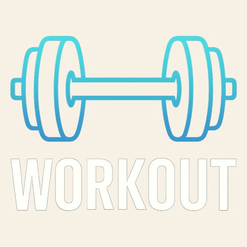 Neon-Workout-Hanteln