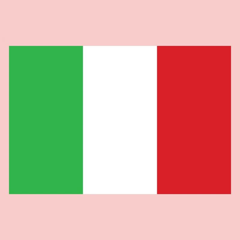 Drapeau de l’Italie Conception verticale
