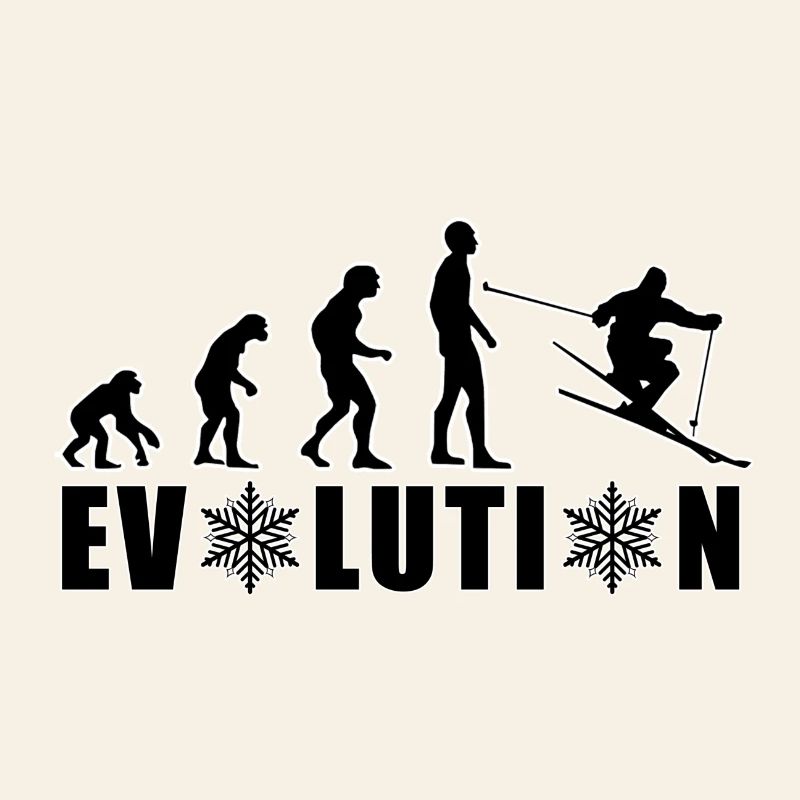 EVOLUTION Ski Winter Geschenk Weihnachtsgeschenk