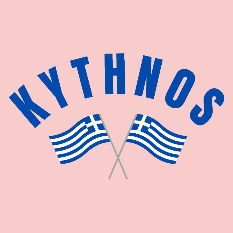 Drapeaux grecs de Kythnos