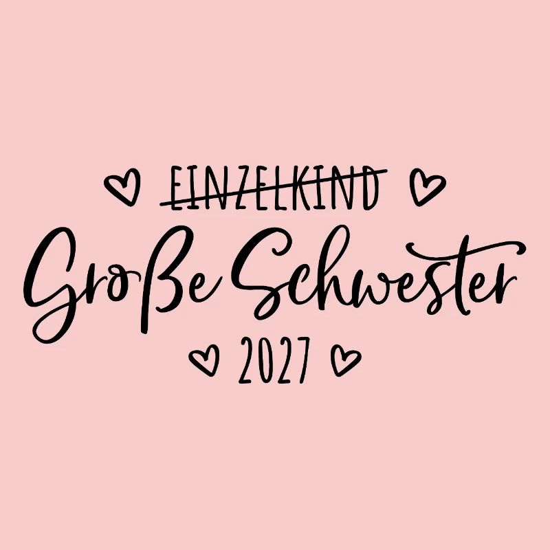 Ich werde eine Große Schwester 2027 