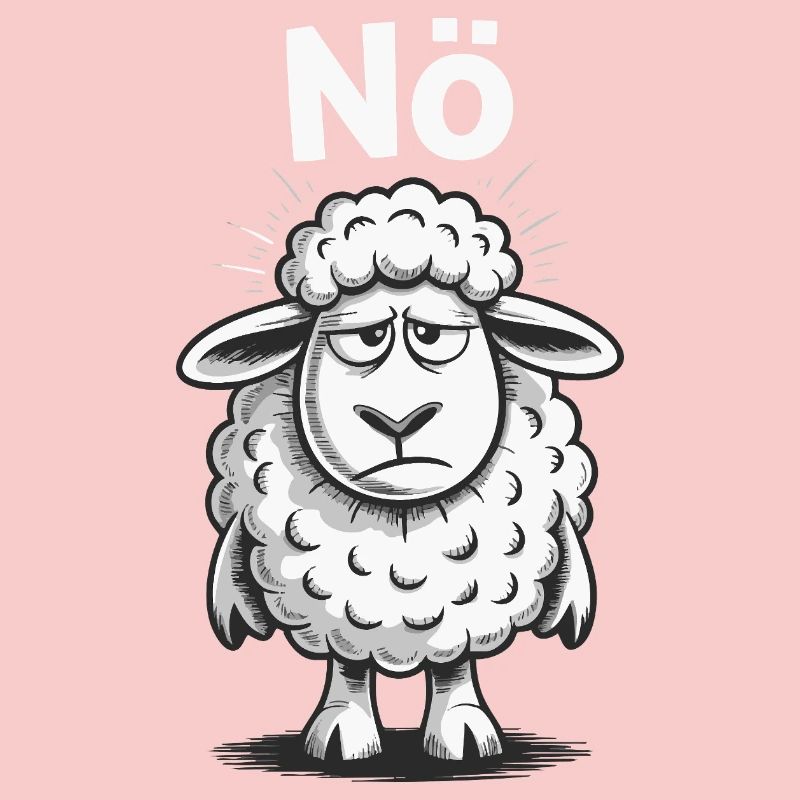 Basse-Autriche – Grumpy Sheep Humour Design
