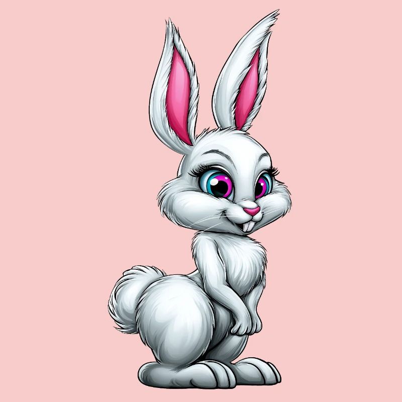 mignon lapin blanc :)