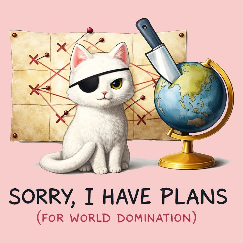 Plans de domination du monde de Evil Cat