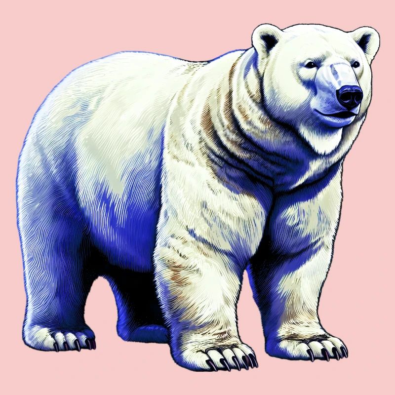 Weißer Eisbär