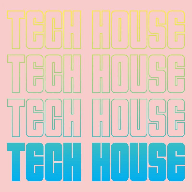 Tech House Neon Repeat