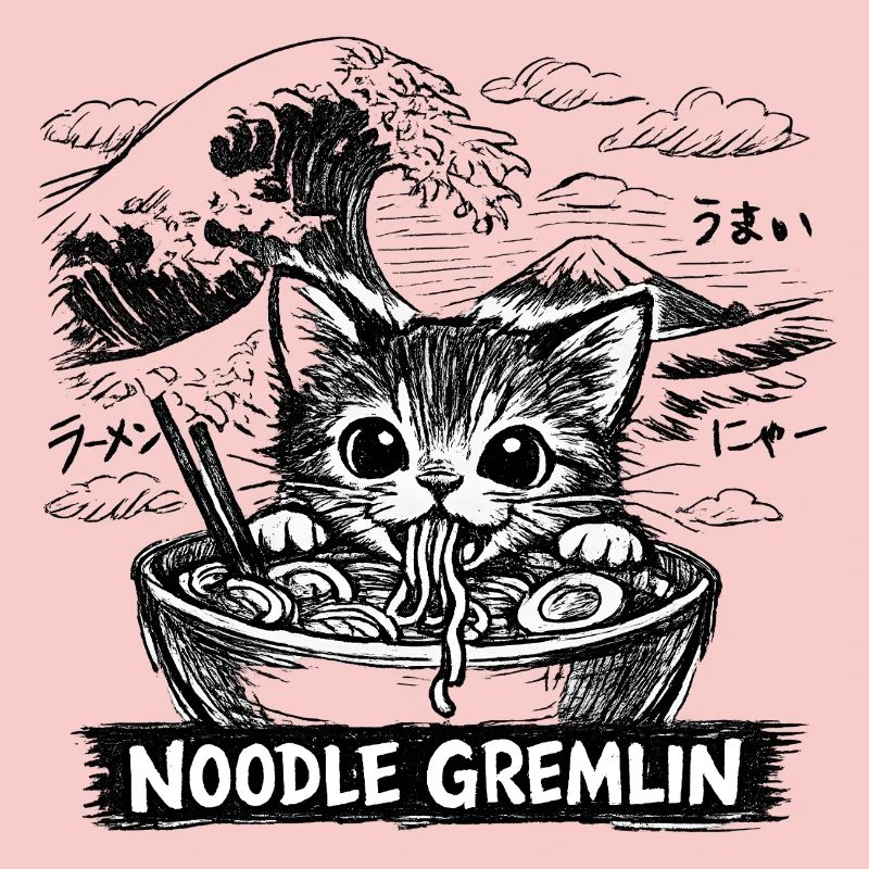 Cat Ramen Anime