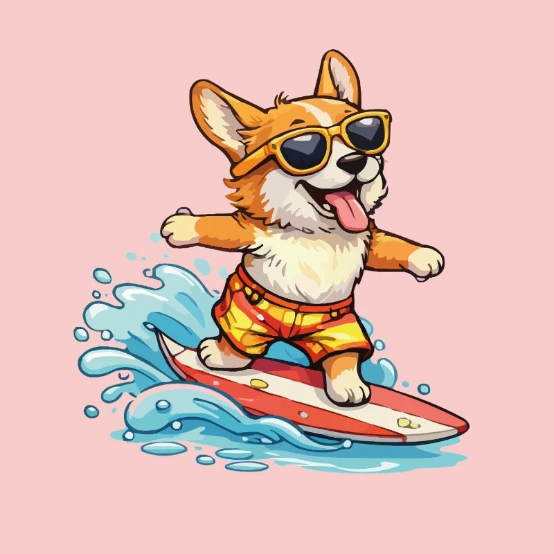 Corgi Surf-Sommerbrille