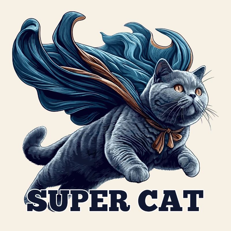 Super Cat BKH Blue Gift