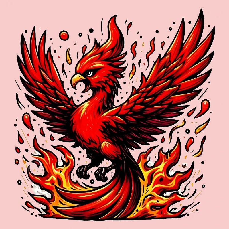 Phénix rouge