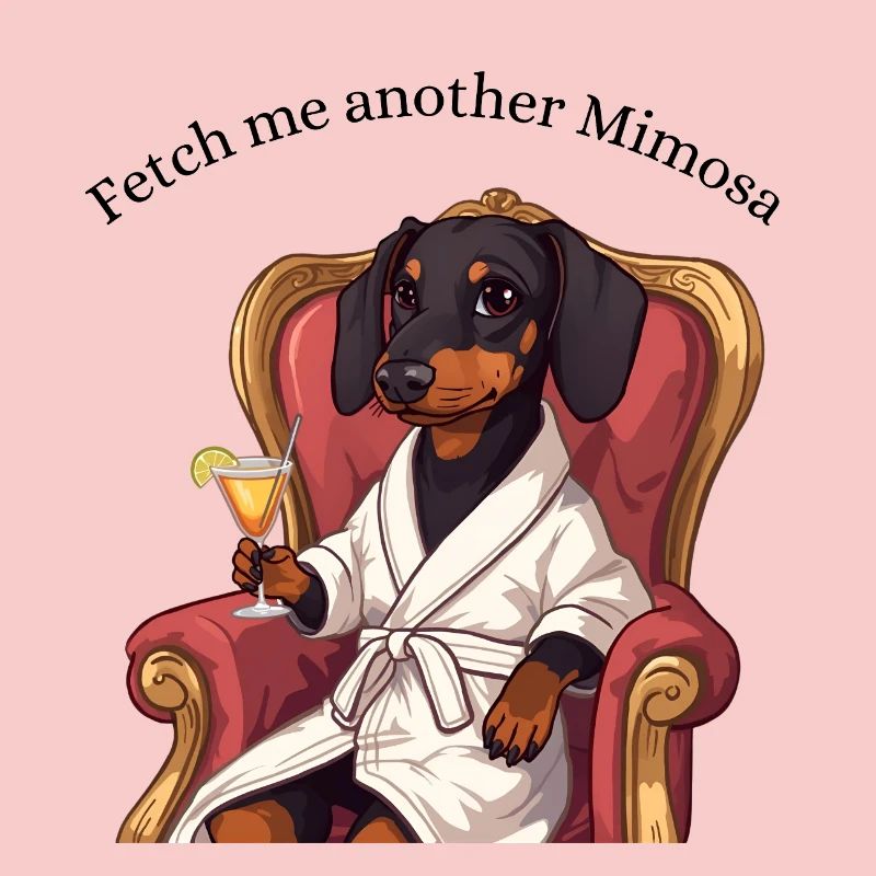 Teckel Mimosa Throne – Fetch Me Another