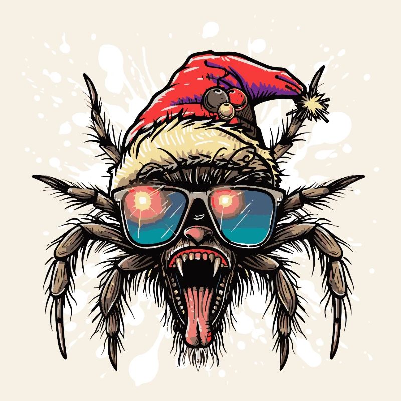 Tarantula Christmas Funny