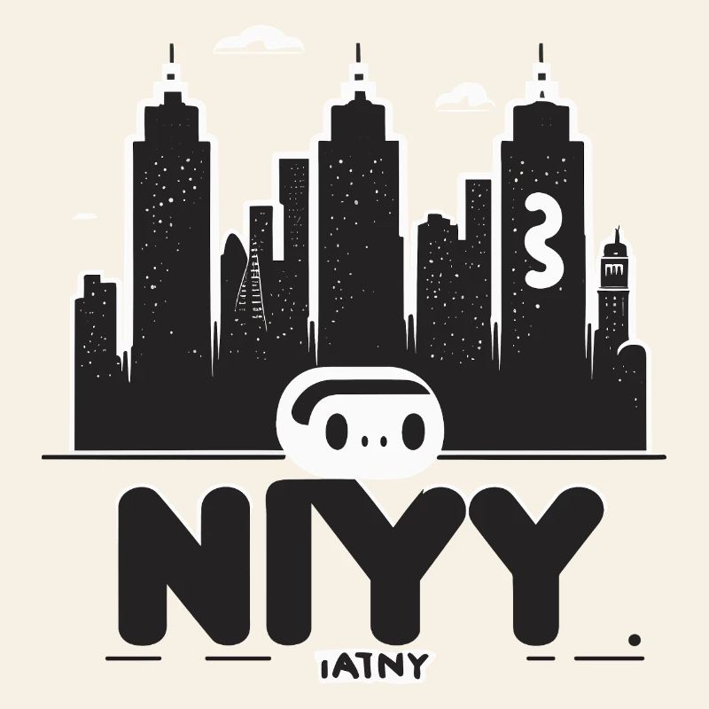 Impression de la Skyline des Robots de New York