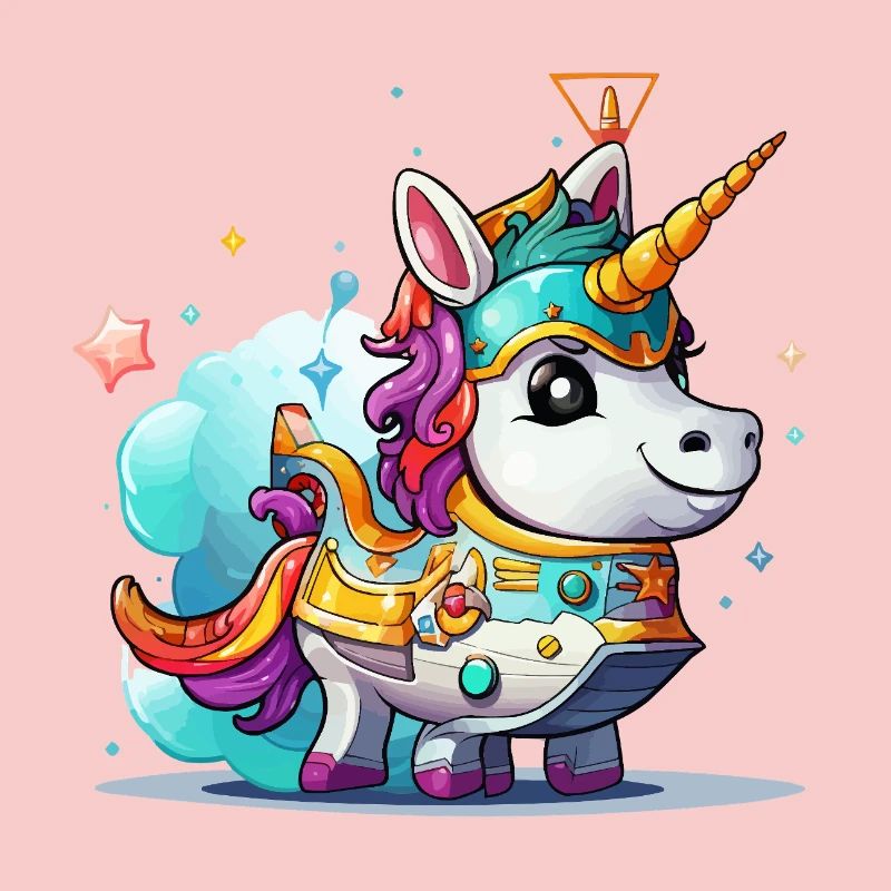 Aventure de la Licorne Spatiale