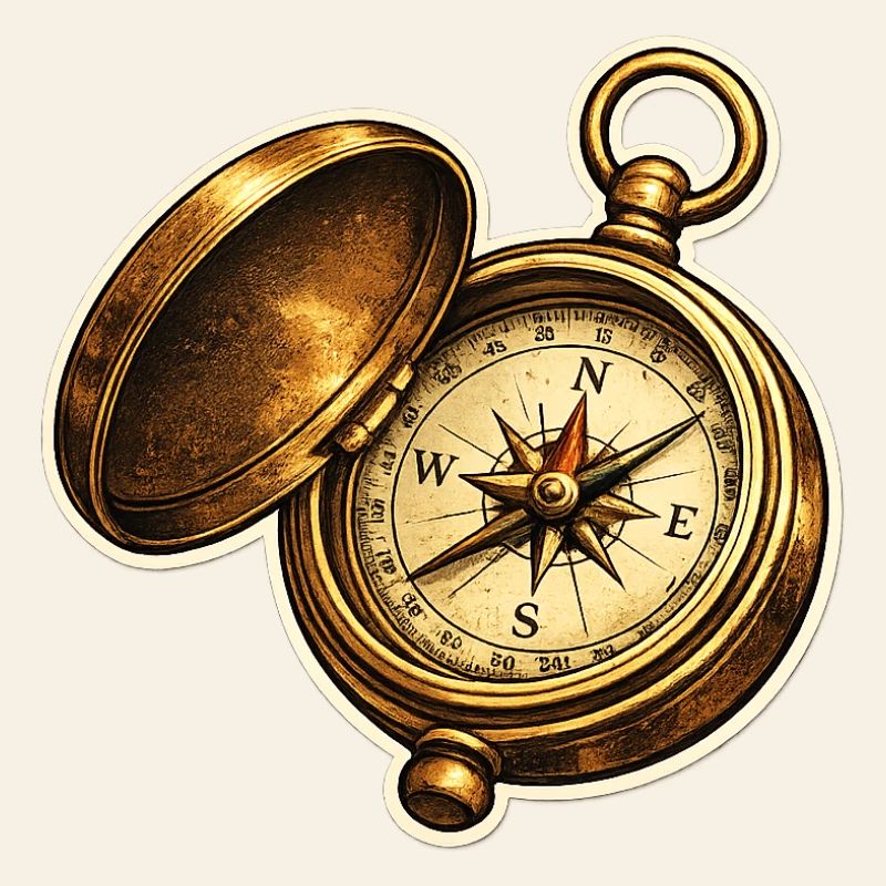 Antique Compass Watch Adventure