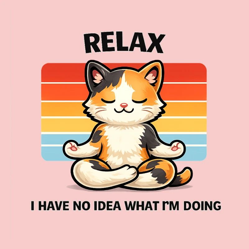 Relax Cat Méditation Chill