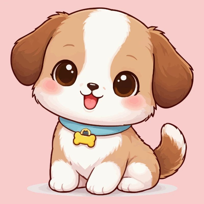Dog Cute Comic