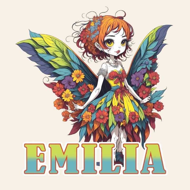 Emilia - Mädchenname - Fee 