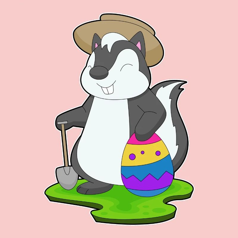 Skunk Easter Farmer