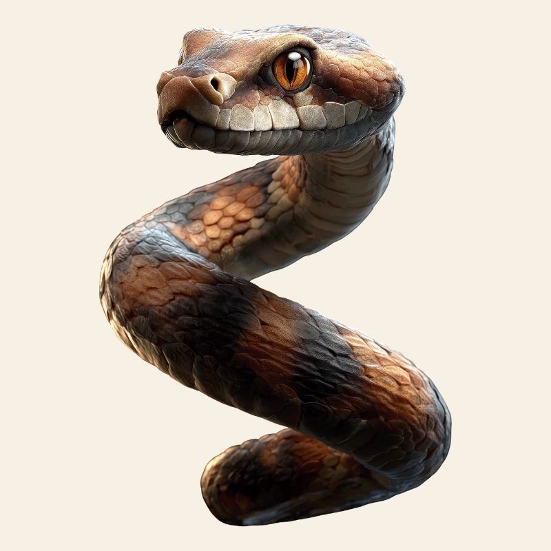 serpent, python, cobra, serpent à sonnettes, serpents
