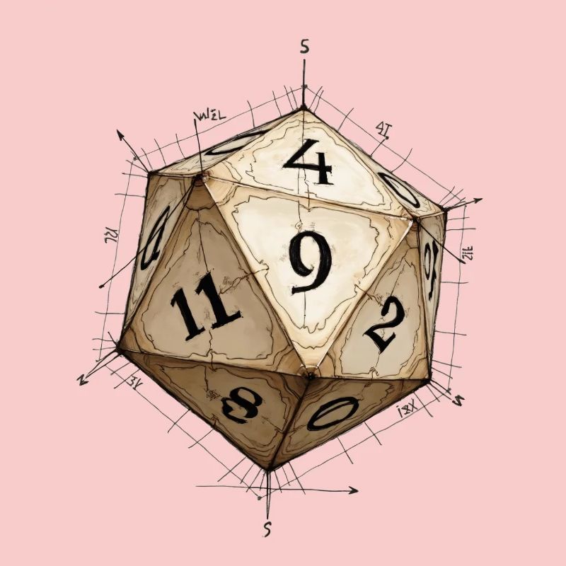 Cube D11 – Plan dessiné de dessins animés