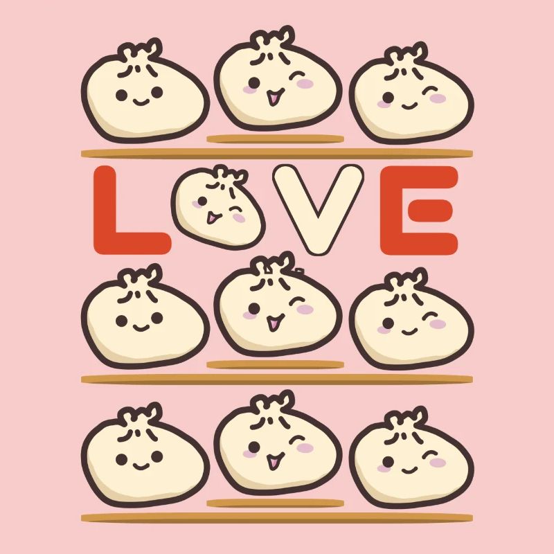 Dumpling Love Pattern