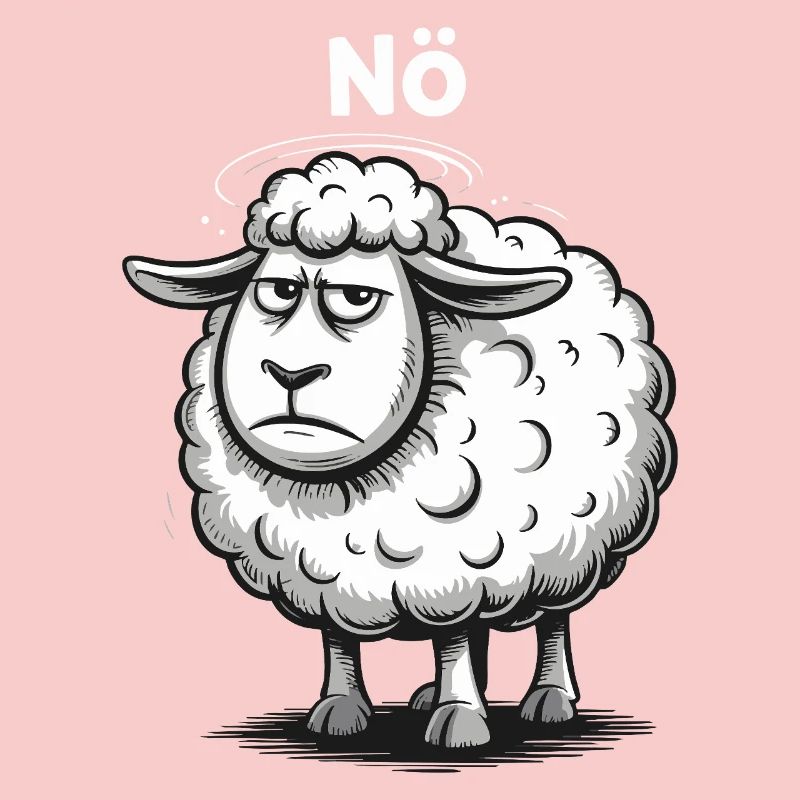Basse-Autriche – Grumpy Sheep Humour Design