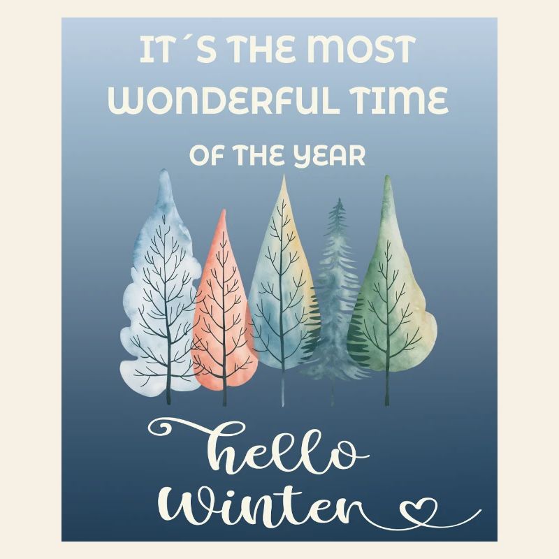 C’est la période la plus merveilleuse de l’année : l’hiver