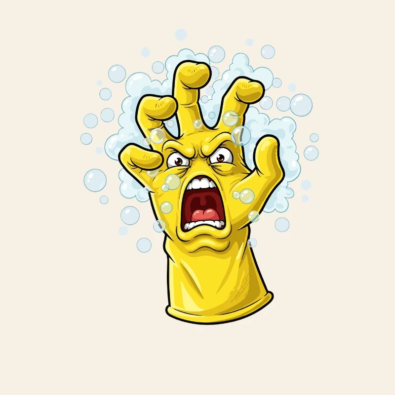Angry Yellow Gauntlet