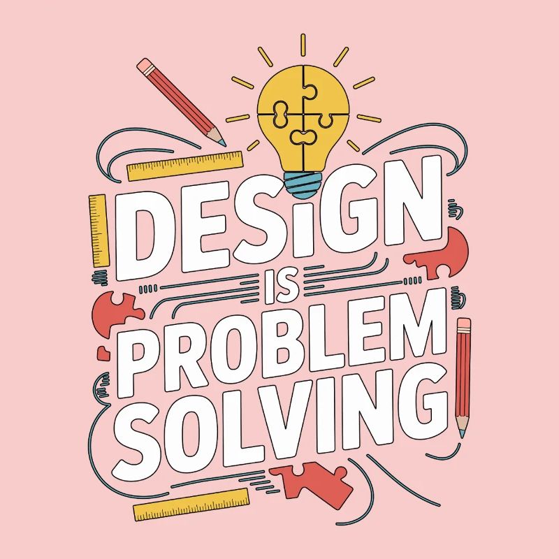 Designer Educator Design Is Problem Graphic Design