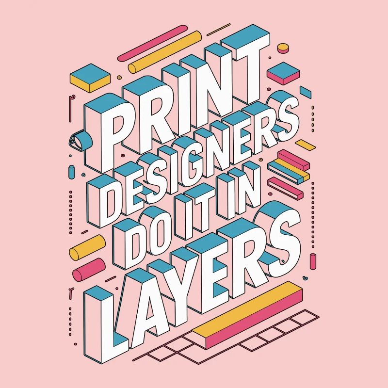 Print Designers Do It In Layers Creative Designer