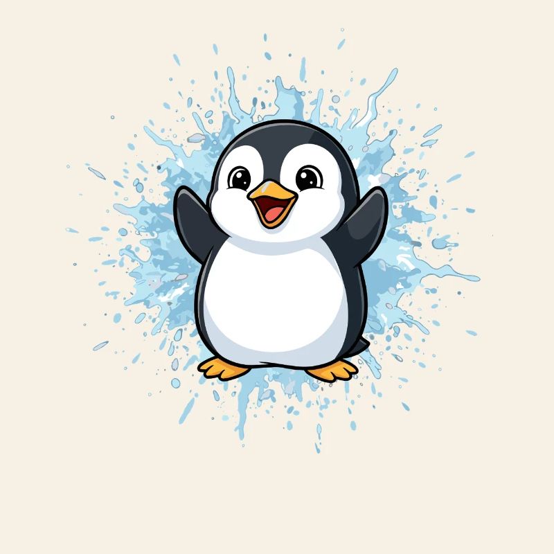 Pingu Splash Blue