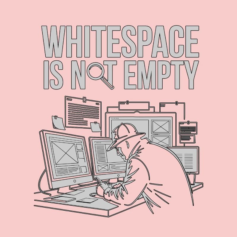 UX/UI Designer Whitespace Is Not Empty Web Design