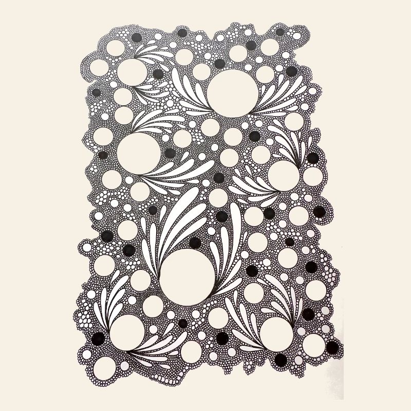 Leaf Blowing Lace Pattern