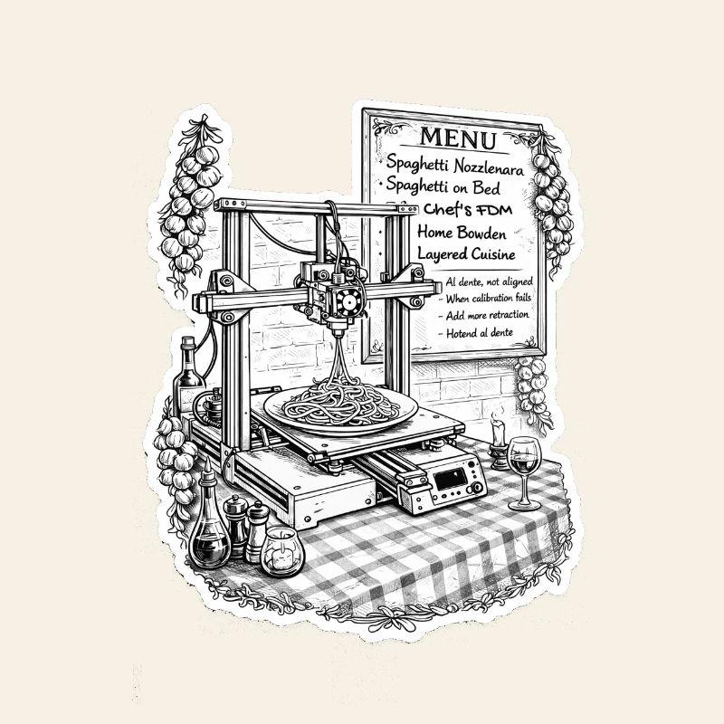 Spaghetti 3D Printer