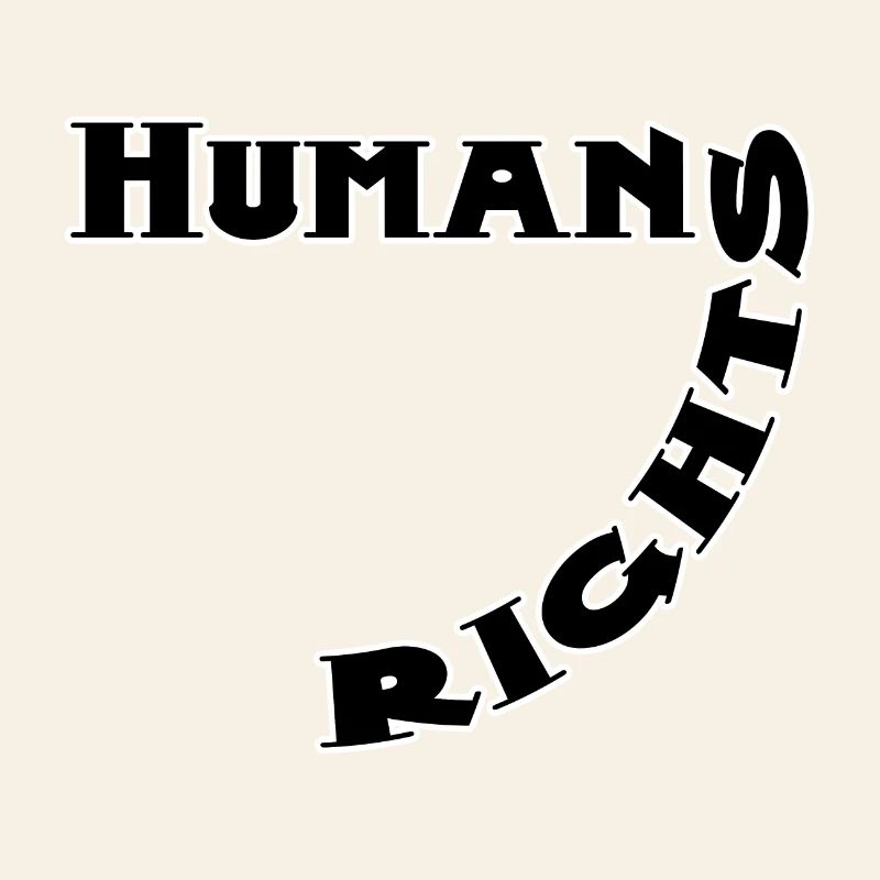 Human Rights Question Circle Motif