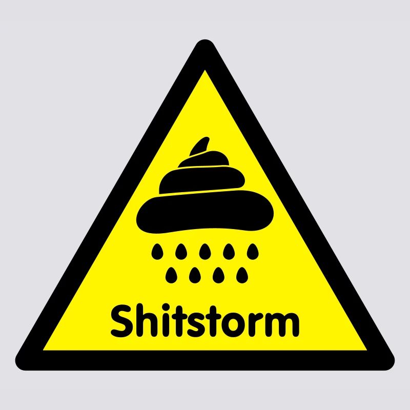 Caution shit / flame was [2 color]